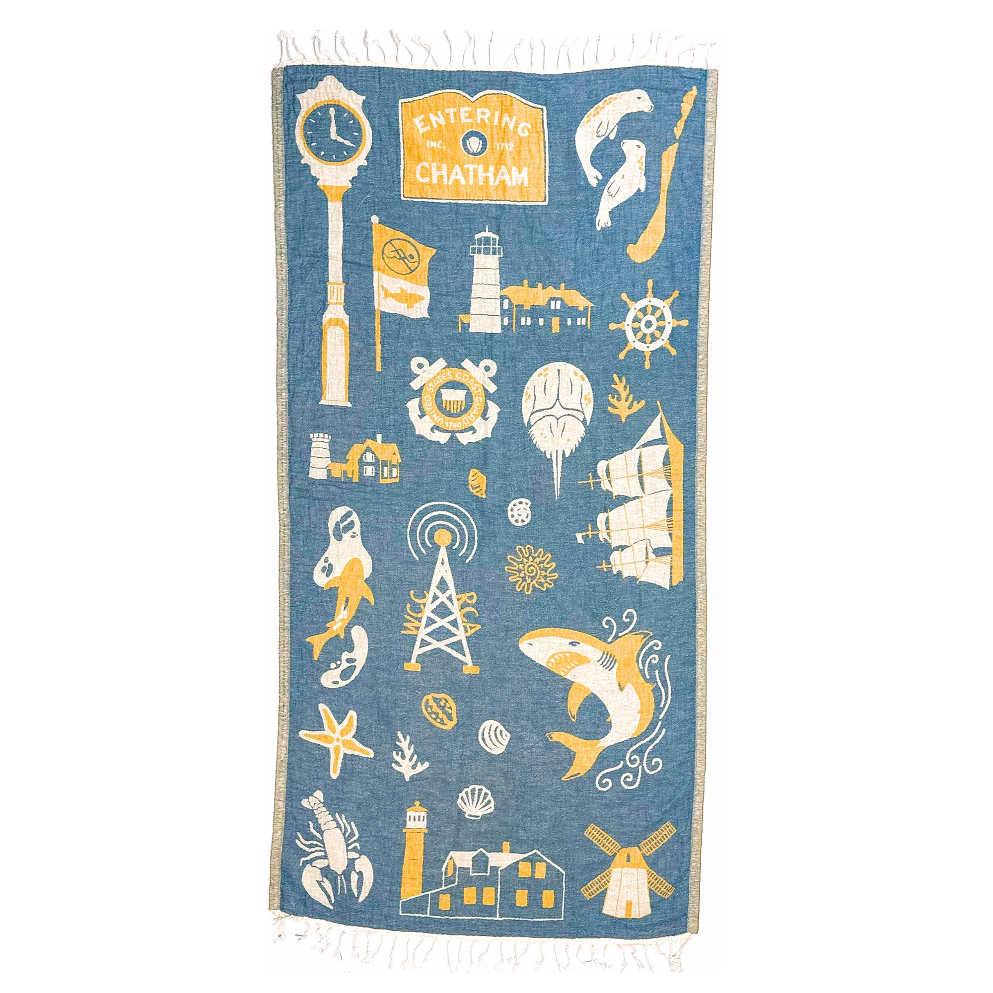 Town Treasures: A Cape Cod Collection: Chatham Beach Towel - Image 2