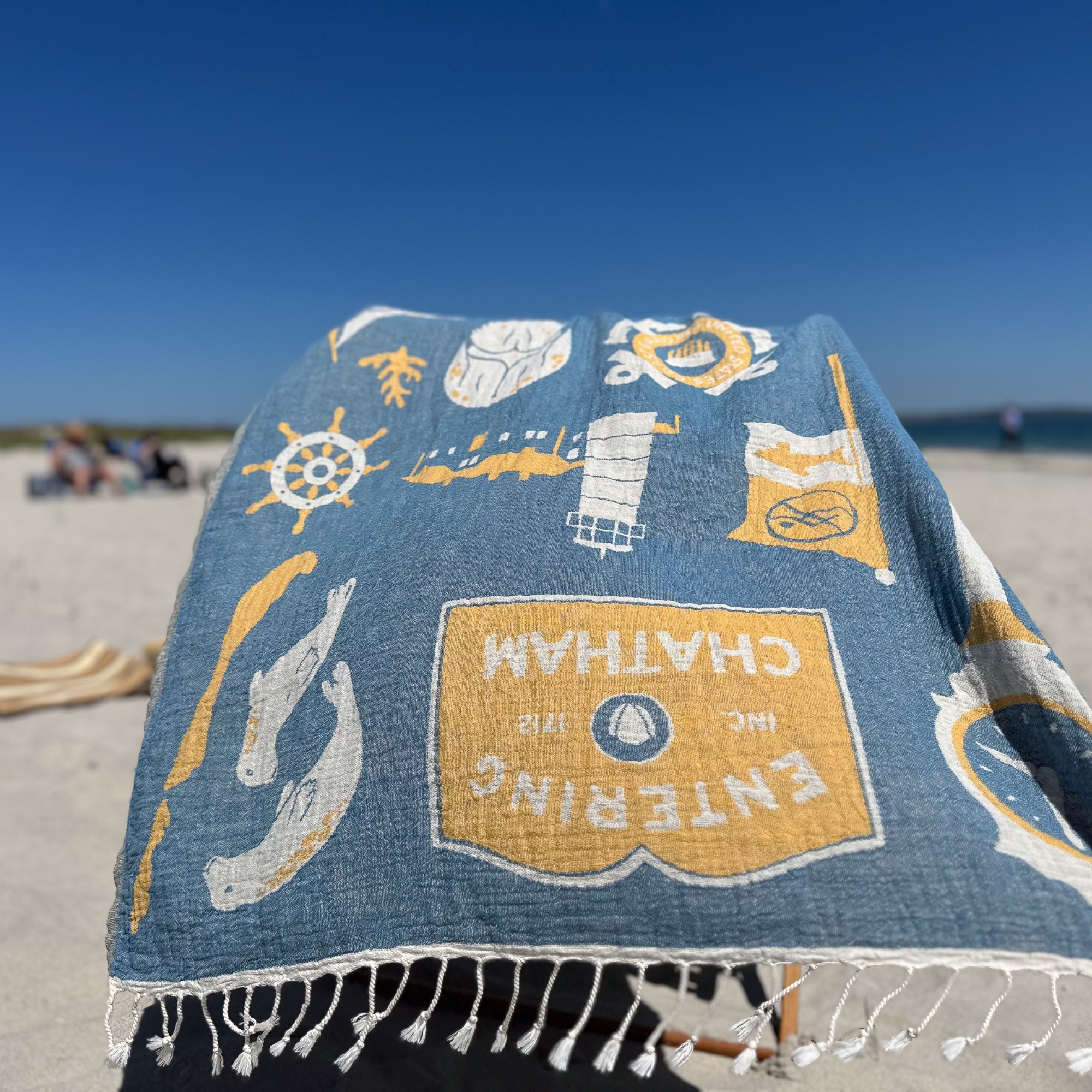 Town Treasures: A Cape Cod Collection: Chatham Beach Towel - Image 3